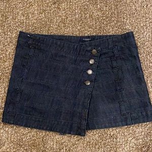Burberry denim mini skirt size 6